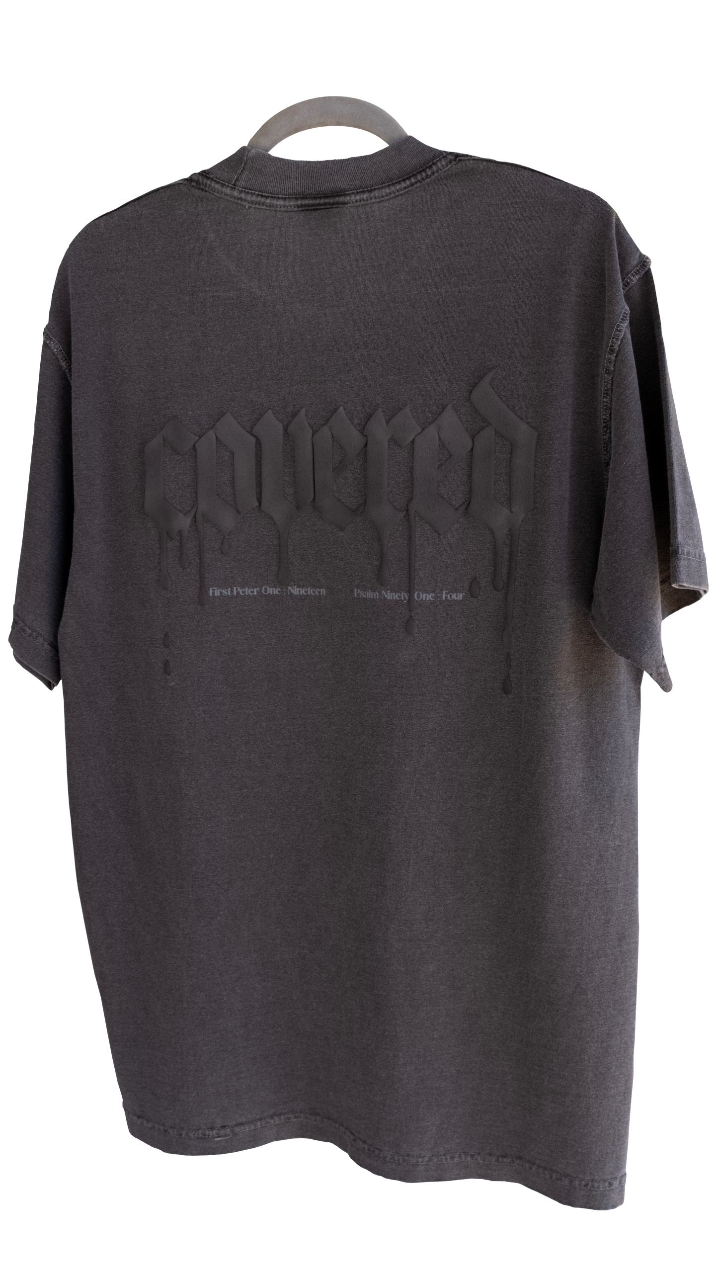 'Covered' Reversed Heavyweight Tee