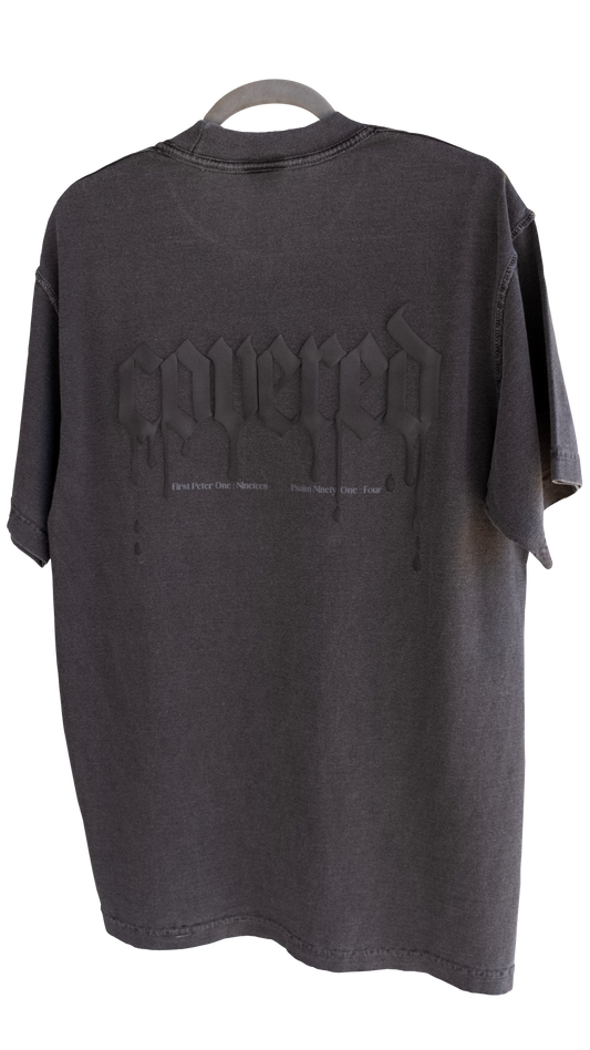 'Covered' Reversed Heavyweight Tee