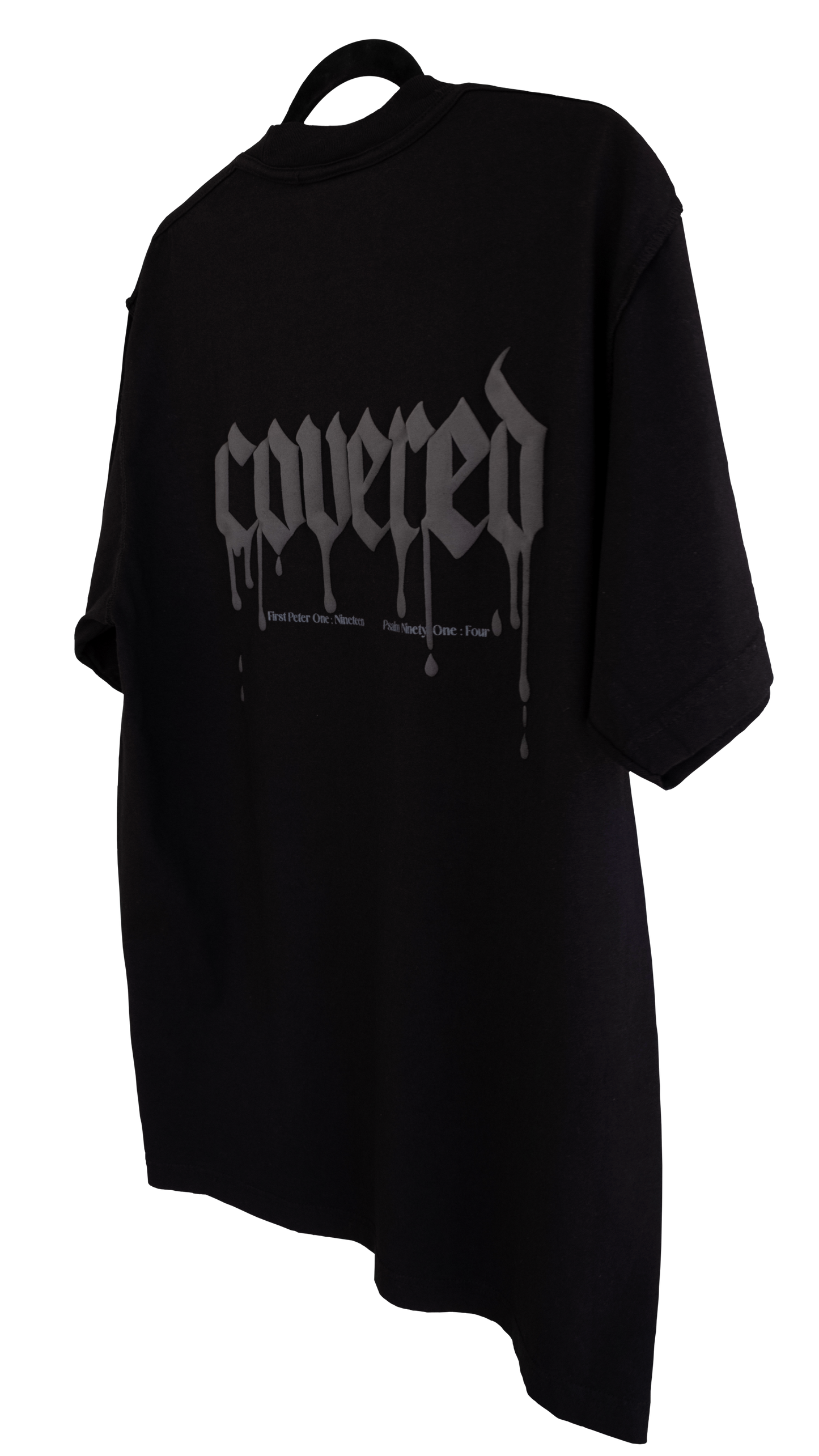 'Covered' Reversed Heavyweight Tee