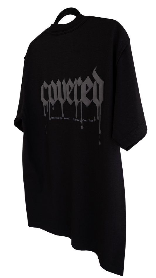 'Covered' Reversed Heavyweight Tee