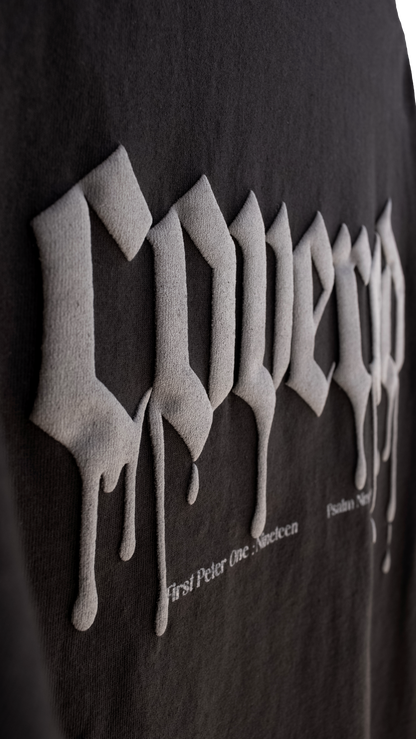 'Covered' Reversed Heavyweight Tee